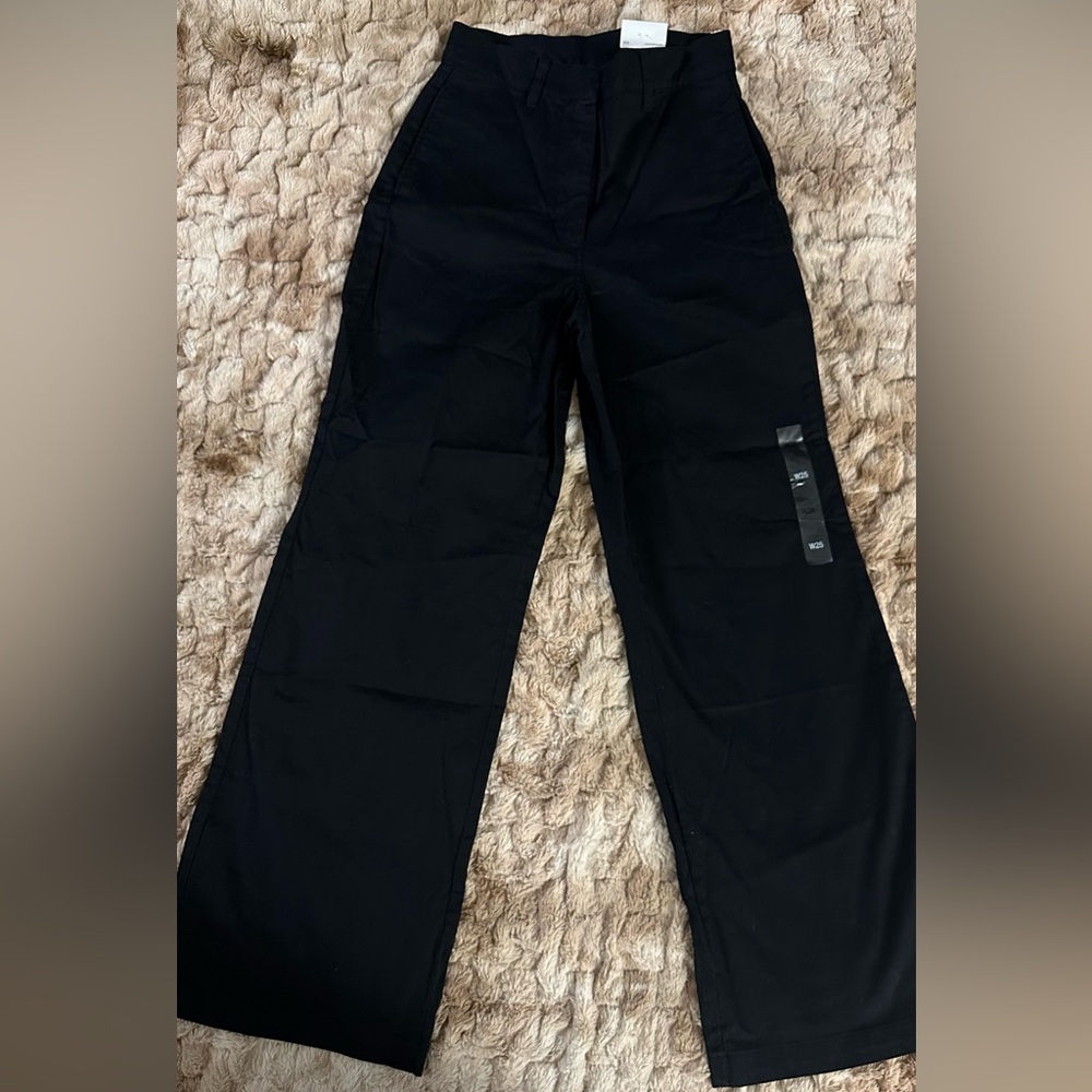 Calvin Klein Black Trousers size W25